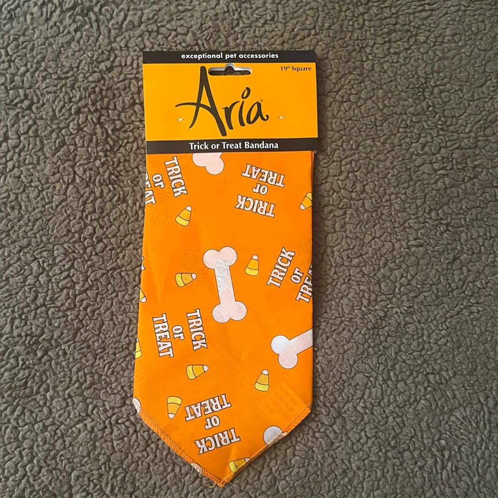 New Halloween Dog Bandanna